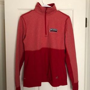 Miami volleyball half-zip